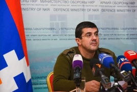 Президент Карабаха призвал Путина сделать все возможное для прекращения боевых действий в НКР
