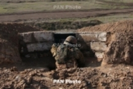 Azerbaijan violates ceasefire by firing artillery shells on Karabakh