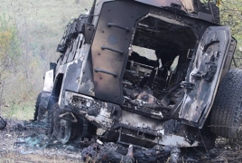 Photos: Destruction of Azeri units in Karabakh forests and gorges