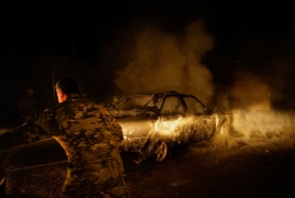 Azerbaijan opens fire on Stepanakert, Shushi; Civilians injured