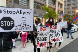 Protesters demand BGR Group to drop Azerbaijan as its client