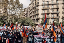 Catalonia's Berga recognizes independence of Karabakh