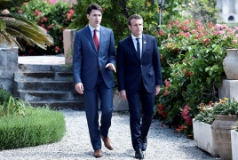 Trudeau, Macron discuss Karabakh over the phone
