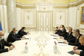 Пашинян и сопредседатели МГ ОБСЕ обсудили вопрос возобновления переговоров по Карабаху