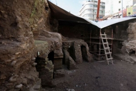 Roman baths discovered in heart of Jordan's capital