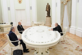 Meeting of Pashinyan, Putin, Aliyev ends after almost four hours