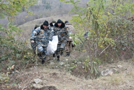 В Карабахе обнаружены тела 4 военнослужащих: Личность одного установлена