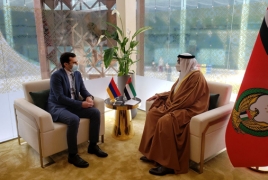 Armenia, UAE discuss defense, high-tech cooperation