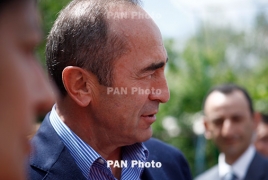 Ex-President Kocharyan urges Armenians to stand by Army