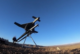 Опубликовано видео нового ударного беспилотника армянского производства