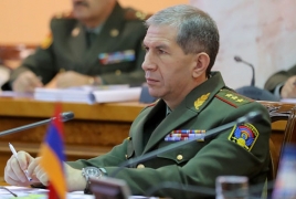 Onik Gasparyan to stay chief of Army Staff before top court clarification