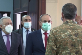 Пашинян встретился с командным составом ВС Армении