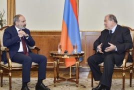 Sarkissian, Pashinyan meet in Yerevan