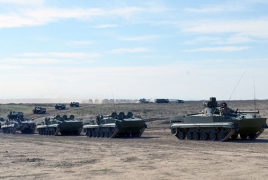Азербайджан начал военные учения, Армения начнет 16 марта