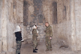 Алиев намерен «отремонтировать албанскую церковь» в Гадруте, стерев армянские надписи