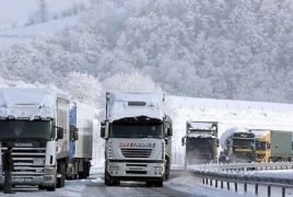 Լարսը փակ է՝ ռուսական կողմում 602 բեռնատար է կուտակվել