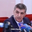 Russia's Armenian Union chief to participate in snap elections