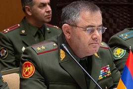 Armenian Army chief says General Staff crisis 