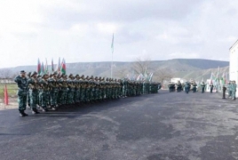 Азербайджан открыл на границе с Арменией новую воинскую часть