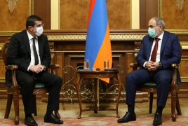 Пашинян представил президенту Карабаха итоги встречи с Путиным