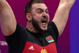 Armenian lifters snatch gold, silver at European Championships