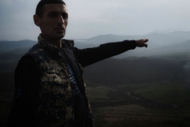 Azerbaijanis use machine guns to fire on farm workers in Karabakh