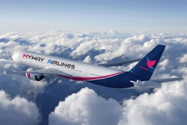 Վրացական Myway Airlines-ը կանոնավոր չվերթեր կիրականացնի դեպի Երևան
