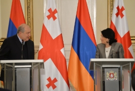 Armenia's Sarkissian sends thank you letter to Georgian President