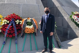 Indian ambassador joins Armenian Genocide commemorations
