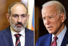Pashinyan hails Biden for principled position on Armenian Genocide