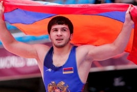 Armenian wrestlers win European Championship silver, bronze