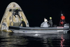 SpaceX Crew-1 mission returns four astronauts back to Earth