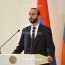 Спикер парламента Армении едет в Москву