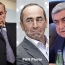 Armenia: Ter-Petrosyan proposes pre-poll alliance to Kocharyan, Sargsyan