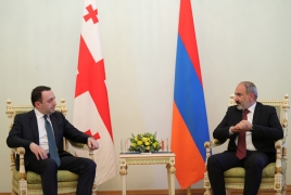 Փաշինյանը Ղարիբաշվիլիի հետ հանդիպմանը կարևորել է միմյանց համար զգայուն հարցերում հավասարակշիռ դիրքորոշումը