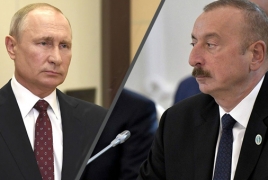Putin, Aliyev discuss Azerbaijan's encroachment on Armenian soil