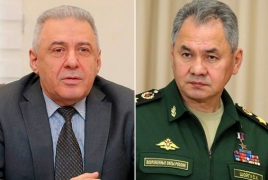 Russian, Armenian defense chiefs discuss Karabakh, regional situation