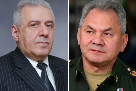 Armenian defense chief in Moscow to discuss 