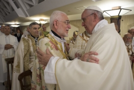 Pope pays tribute to late Armenian Catholic Patriarch Ghabroyan