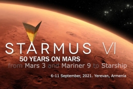 ՀՀ-ում կանցկացվի «Starmus Festival VI. 50 տարի Մարսի վրա» փառատոնը