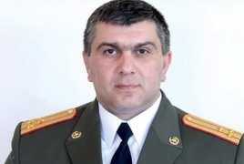 Сын Юрия Хачатурова освобожден от должности командира 3-го армейского корпуса ВС Армении