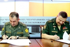 ՀՀ և ՌԴ ԶՈւ շտաբային բանակցությունների արդյունքում  փոխգործակցության հուշագիր է ստորագրվել