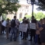 Բողոքի ցույց կառավարության մոտ Քիմիայի ինստիտուտի տարածքում շինարարության դեմ