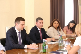 Armenia eyes deeper TRACECA cooperation
