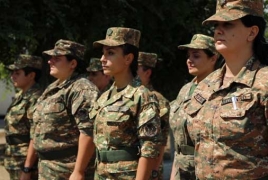 В Армении намерены привлечь женщин на службу в боевые подразделения ВС