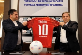 Team Telecom Armenia-ն՝ ֆուտբոլի ազգային հավաքականի գործընկեր