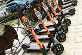 BusyFly e-scooter-sharing service arrives in Armenia