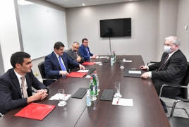 Karabakh President, Russian envoy meet in Yerevan
