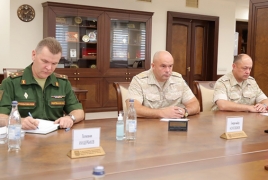 Russia's new Commander of Karabakh peacekeeping forces in Yerevan