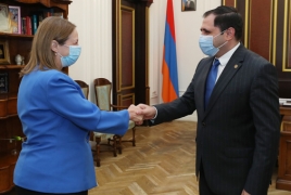 Road projects, Covid pandemic, Karabakh on U.S.-Armenia agenda